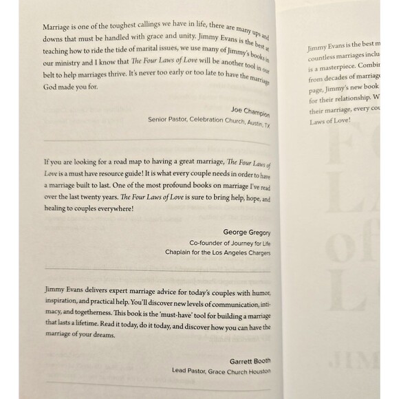 The Four Laws of Love: Guaranteed Success for Every Married Couple - Picture 8 of 14